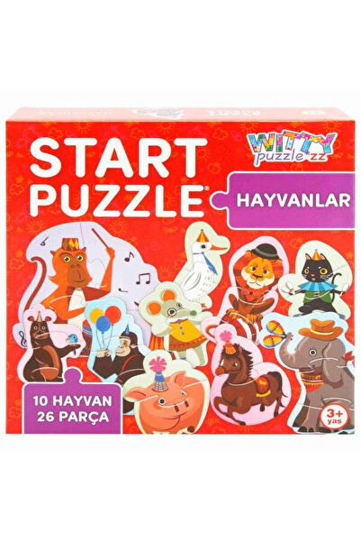Witty Puzzlezz 26 قطعة من ألغاز الحيوانات