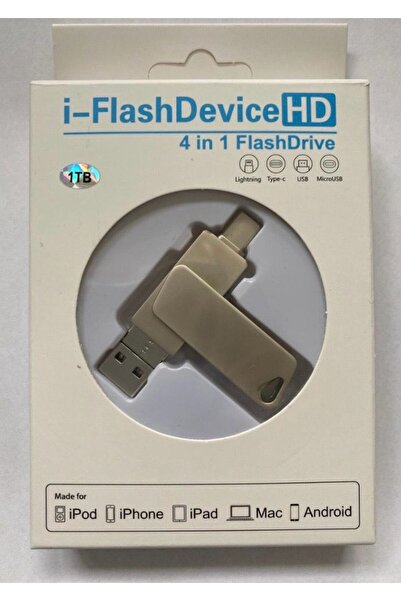 Holatec ذاكرة فلاش USB بسعة 1 تيرابايت، أربعة منافذ: متوافقة مع iPhone، منفذ ...