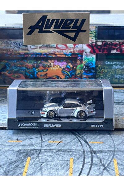 shop Porsche 964 RWB Silver - HOBBY64 T64-037-SL