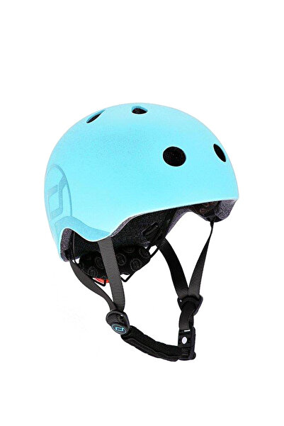 SCOOT AND RIDE Helmet Turkuaz Bebek Çocuk Scooter Kaskı
