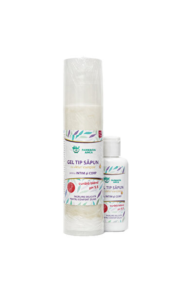 Farmacia Anca L-INTIM GEL TIP SAPUN CU ULEIURI ESENTIALE*200ML