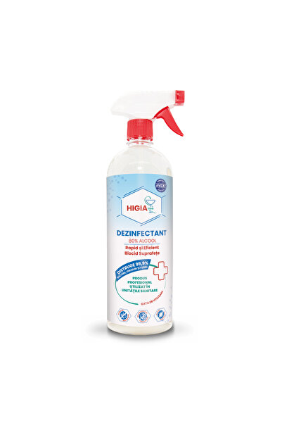 Farmacia Anca H-DEZINFECTANT HIGIANCA 80% ALCOOL 1000ML SOLUTIE
