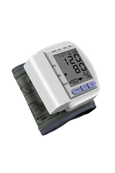 UBEDGE Wrist Electronic Blood Pressure Monitor – Digital BP Machine Battery P...