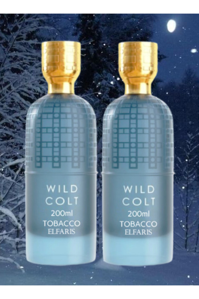 ELFARIS قطعتان من عطر وايلد كولت توباكو 200 مل