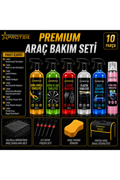 PROTEK Premium Araç Bakım Seti