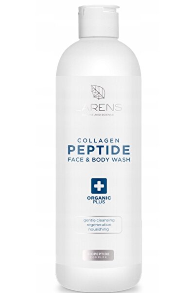 WellU Larens Gel de curățare pentru față și corp cu peptide de colagen – Gel ...