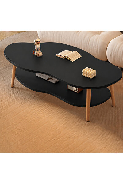 Vivendo Masa de Cafea in Forma de Nor Cloud Table 2 Nivele 100cm Alb Design M...