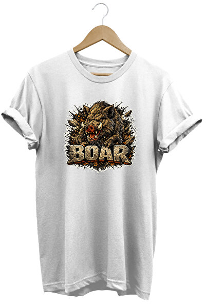 remonz Exclusive Boar Illustrated Beast Mode Premium Streetwear T-Shirt