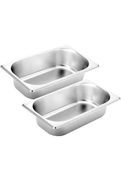 The Bros 2 Pack Non-Stick Stainless Steel Loaf Pans 9.5 x 5 Inch - Durable Ov...