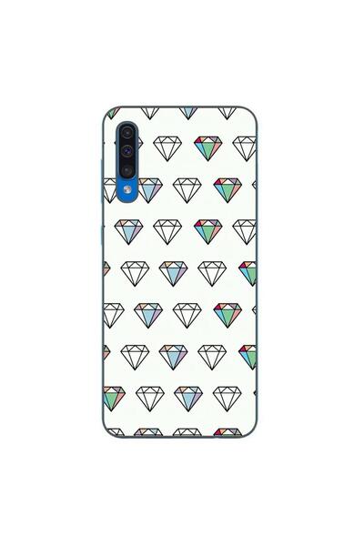 OEM Husa compatibila cu Samsung Galaxy A30S, A50 Silicon Gel Tpu Model Diamon...