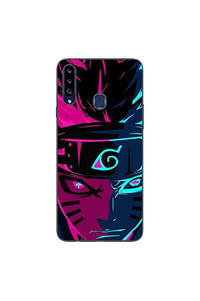 OEM Husa compatibila cu Samsung Galaxy A20S Silicon Gel Tpu Model Naruto Purp...