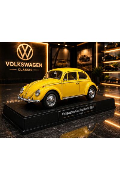 scntoys VOLKWAGEN Classical Beetle 1967 Model Diecast Araba VOS VOS Model Ara...