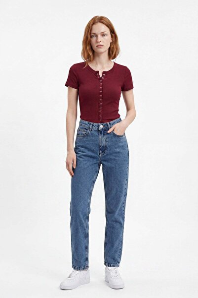 HAKKE Casual Wide-Leg Jeans