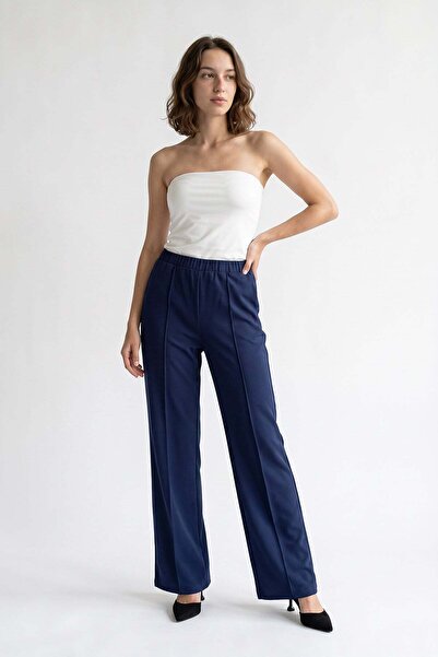 HAKKE Women's High Waist Loose Fabric Pants