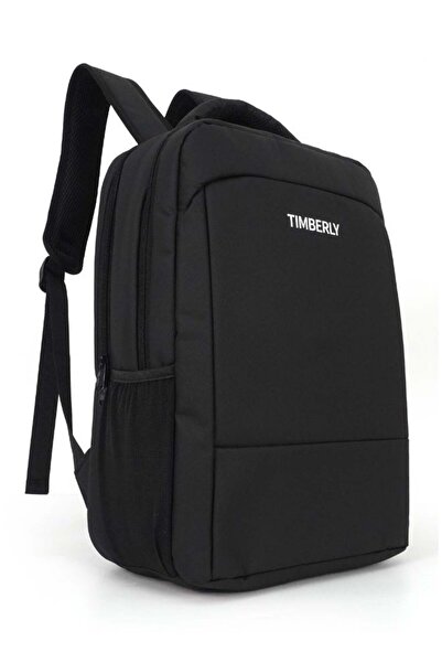 Timberly Black Laptop Backpack | Water-Resistant, Durable, Large Capacity for...