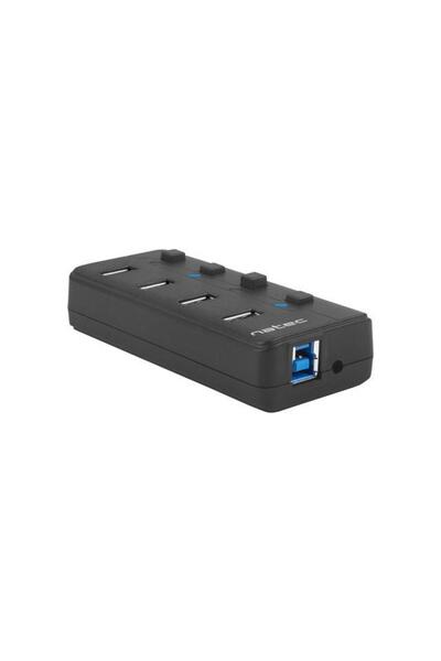 Natec Hub USB 4x USB 3.0 Mantis 2 cu întrerupător