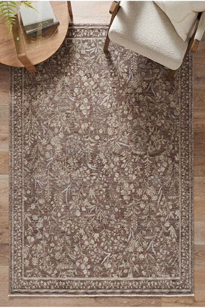 TCH Home Living Mira Vintage Bambu Polyester Eskitme İskandinav Desenli Soft ...