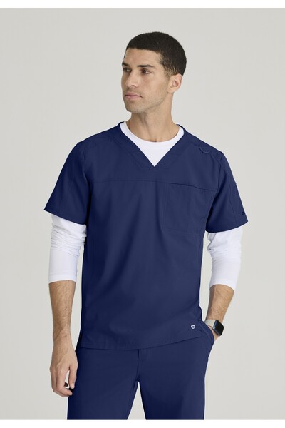 Prof Barco One Bot195 Velocity Men's Scrubs Top – Imported, Summer Breathable...
