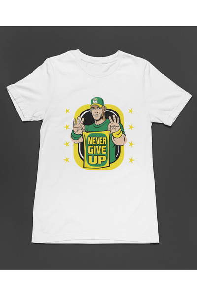 Bumeta John Cena Never Give up American Wrestling Unisex T-Shirt T-Shirt