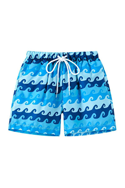 OEM Pantaloni scurti de baie pentru baieti, Uscare rapida, protectie solara U...