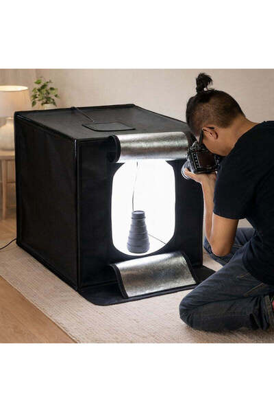 Vivendo Cutie foto profesională / cort pentru fotografiere de produse 60x60x6...