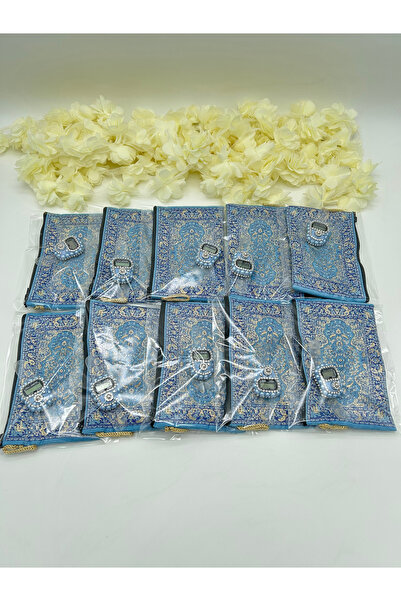 LenaToptan 10 قطع هدايا (هدية الزواج-المولدات-الحج-العمرة) مجموعة محفظة تسبيح...