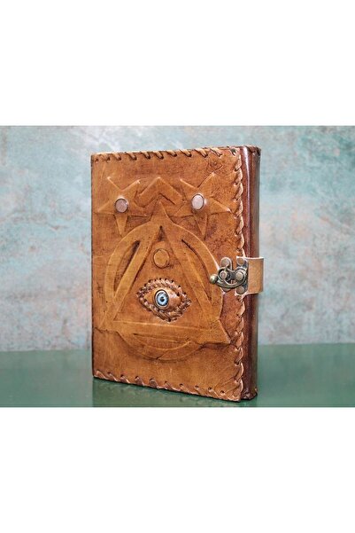 Mestore Stoned Leather Notebook Ksk3152