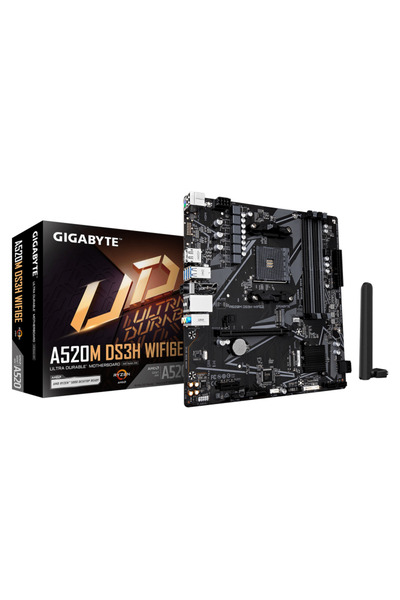 Gigabyte A520M DS3H WIFI6E Micro-ATX AM4 DDR4 Placă de bază