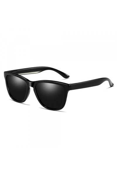 Techsuit Ochelari De Soare Barbati 0717, Polarizati, Protectie UV, Negri