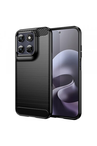 Techsuit Case for Motorola Moto G87, Techsuit, Carbon, Black