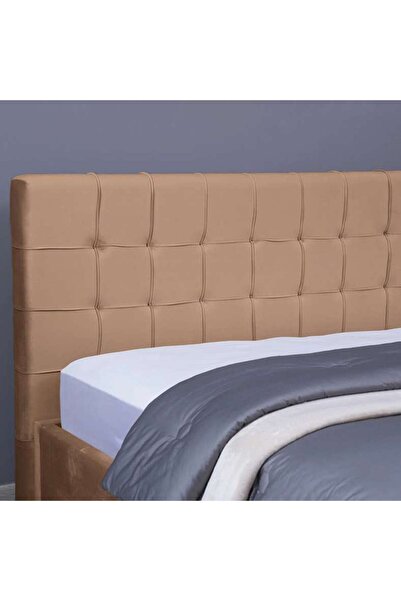 PAN HOME VISTA HEADBOARD VELVET GOLD L-180 : H-125 CM