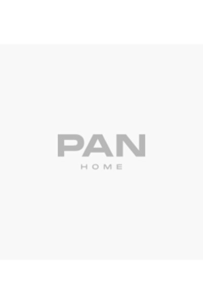 PAN HOME Fleur Rectangle Railing Potted Plant with Purple Flowers 50x30x28cm ...