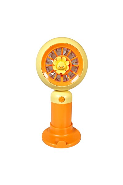 Naimeed Company Ventilator, cu baterie, Naimeed D5830, USB, Portocaliu, 80x15...
