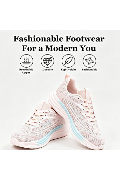 SOSENFER Women's Running Shoes, Ultra-breathable, Lightweight, Soft-soled Cas...