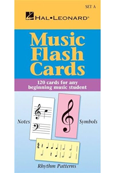 Bookazine Music Flash Cards - Set a: Hal Leonard Student Piano Library