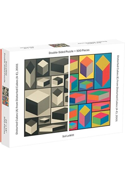 Hachette Puz 500 Double Side MoMA Sol Lewitt