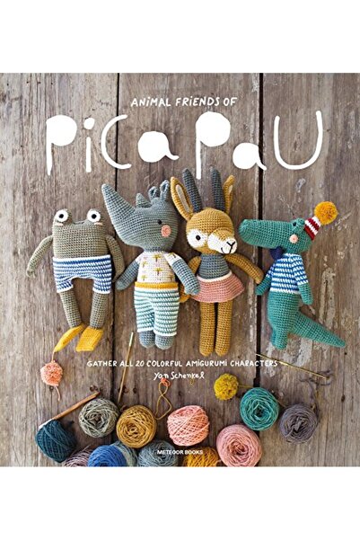 Çbs Animal Friends of Pica Pau: Gather All 20 Colorful Amigurumi Animal Chara...