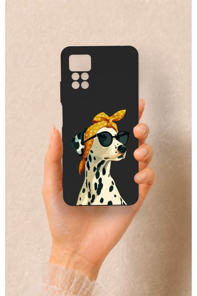 Vip Case Redmi Note 11 Pro 4g Compatible Cool Dalmatian Patterned Silicone Case
