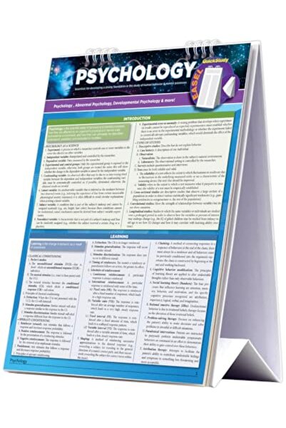 BarCharts Psychology Easel Book