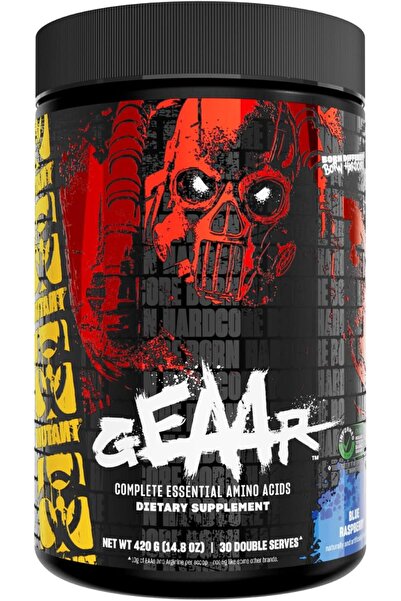 MUTANT GEAAR - 9.4g EAA Powder + Arginine, 7g BCAAs, 4g Leucine, Electrolytes...