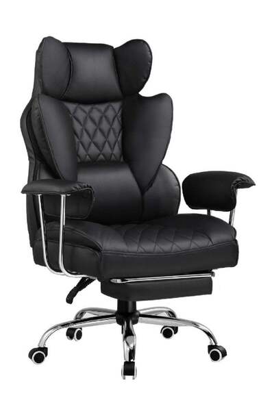 GTPLAYER Big & Tall Home Office Chair with Pocket Spring Lumbar Support, Ergo...