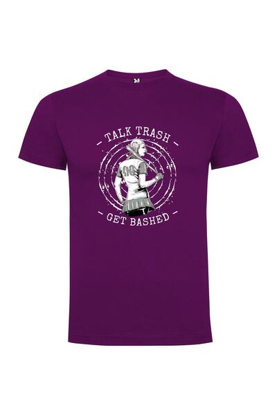 iLovePrints Trash Queen with Bat Tshirt