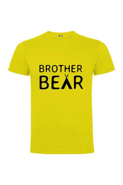 iLovePrints Bear Brotherhood Vibes Tshirt