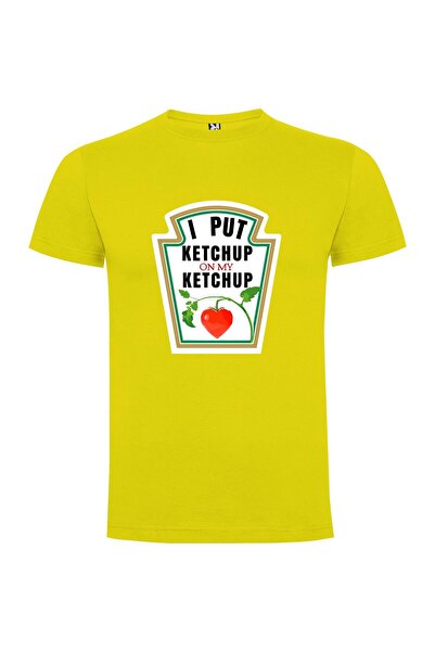 iLovePrints Ketchup Obsession Deluxe Tshirt