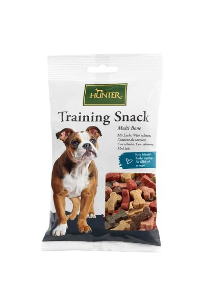 Hunter Gustări pentru dresaj câini Multi Bone cu somon, 200 g