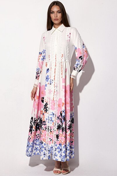 Hiccup Msn Floral Patterned A-Line Long Dress