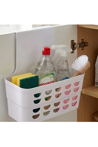 AKN Askılı Düzenleyici, Asılabilir Mutfak Banyo Temizlik Dolap Kapağı Organizer