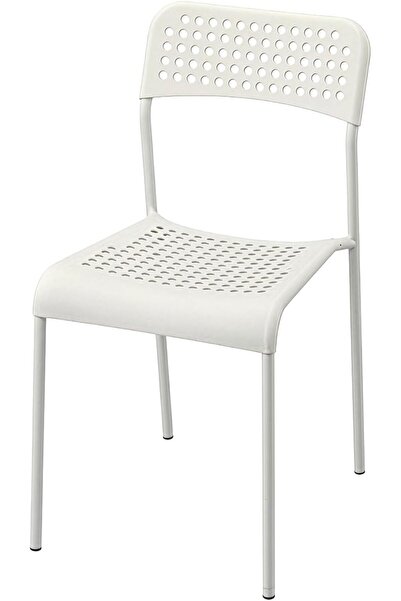 Cady One Plastic Chair with Perforated Backrest for Good Ventilation Lightwei...