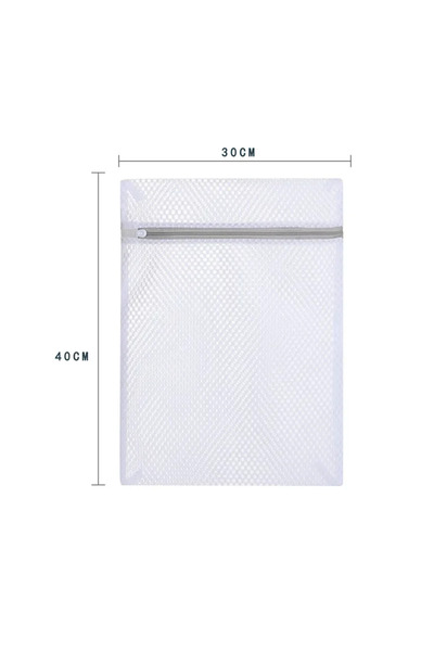 Choice4 1Pcs 30X40cm 1-10PCS White Durable Honeycomb Mesh Laundry Bags for De...