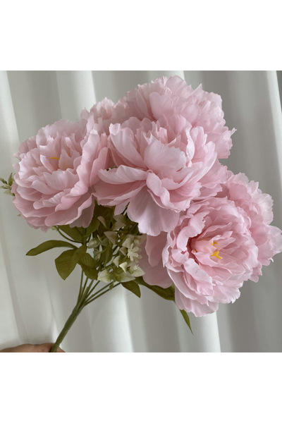 choice2 1PC 1 Artificial Flowers Peony Rose Vintage7-Head Silk Flowers for We...